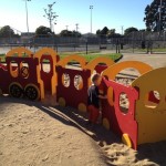 San Pablo Park totlot in Berkeley