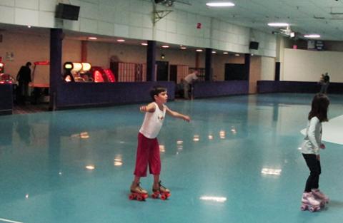 roller skating