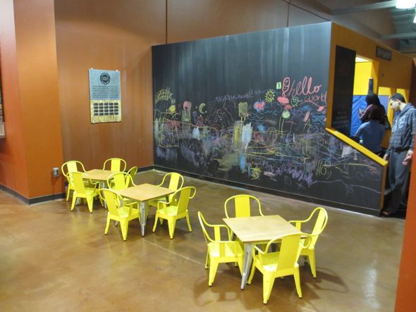 eat and play at Emeryville Public Market