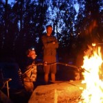Group camping at Tilden Park includes s'mores