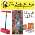 Holiday giveaway of toys from 5 Little Monkeys
