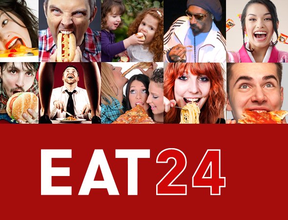 Dinner on the table: Eat24 restaurant food delivery - 510 Families