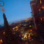 Ghirardelli Square tree lighting in San Francisco