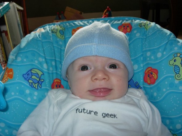Future geek or Baby Scientist already?