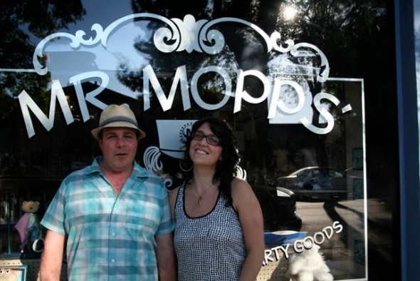 Mr Mopps owners Devin and Jenny
