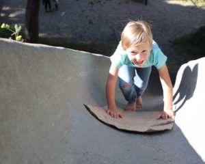 14 Super Berkeley Parks and Playgrounds 16 Concrete Slide at Dorothy Bolte Park