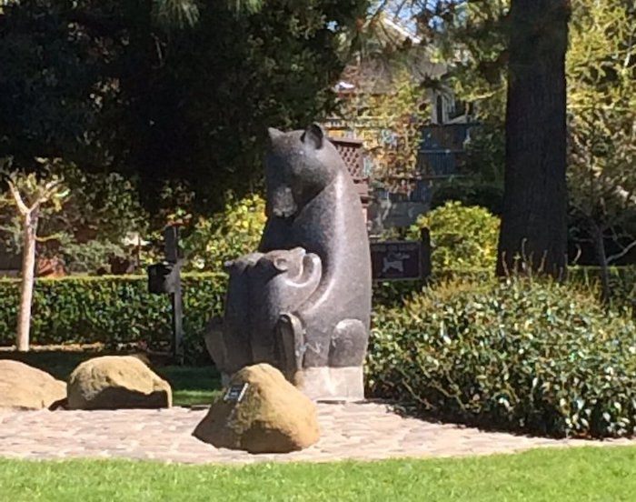 Crocker Park bear sculpture