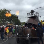 Bay Area Maker Faire: Shooting fire from the snail car