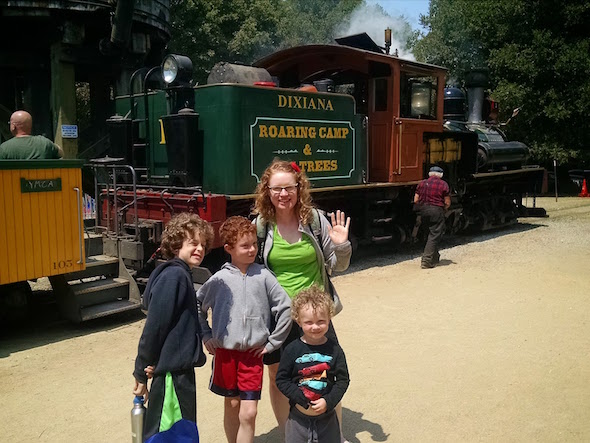 Roaring Camp Railroad in Felton, CA