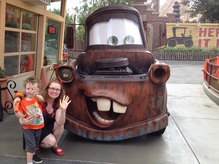 See Tow Mater at Disney's Cars Land