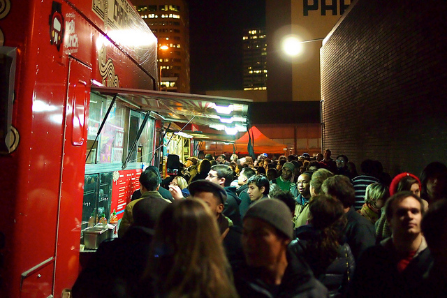 Delicious food trucks
