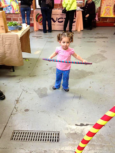 hoop-art