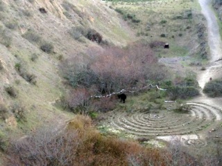 Sibley labyrinth in Oakland