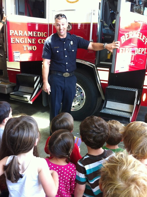 Tour a fire station in Berkeley