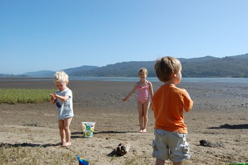 Tomales Bay with kids