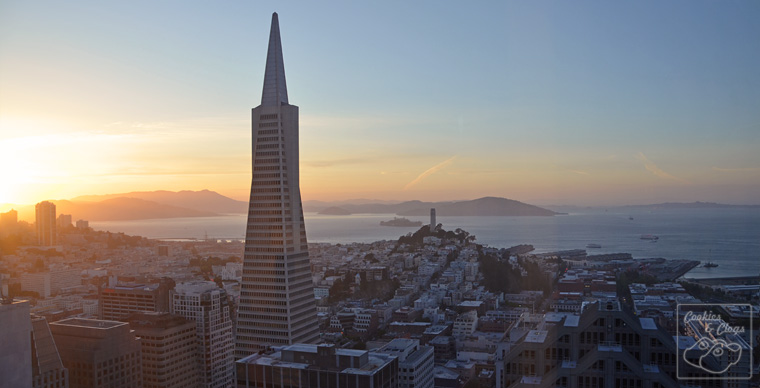 View from the Mandarin Oriental, San Francisco