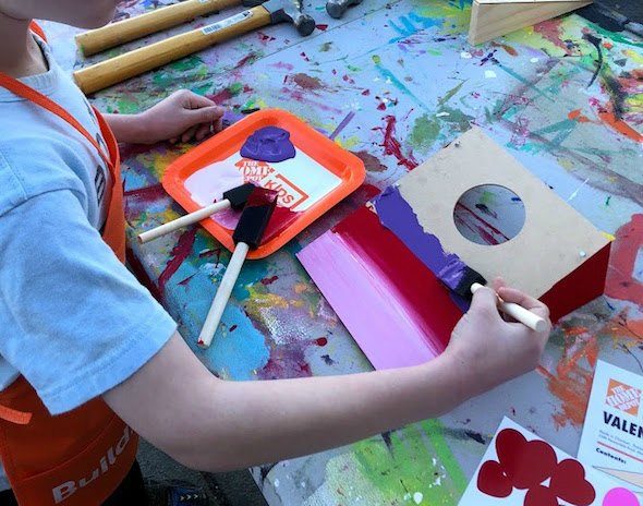 Home Depot FREE workshops for kids 2 Home Depot kids workshops