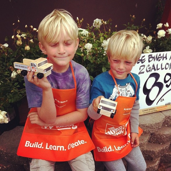 Home Depot FREE workshops for kids 3 Home Depot workshops for kids