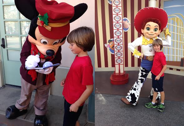 Characters and other non-ride favorite features of Disneyland