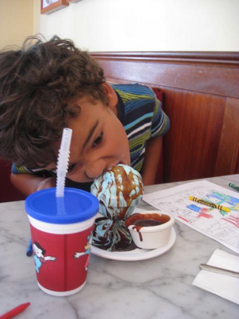 Order a sundae as big as your head at Fentons