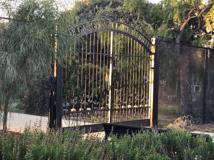 Lake Merritt garden gate