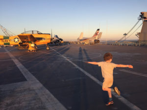 Visit the USS Hornet with kids