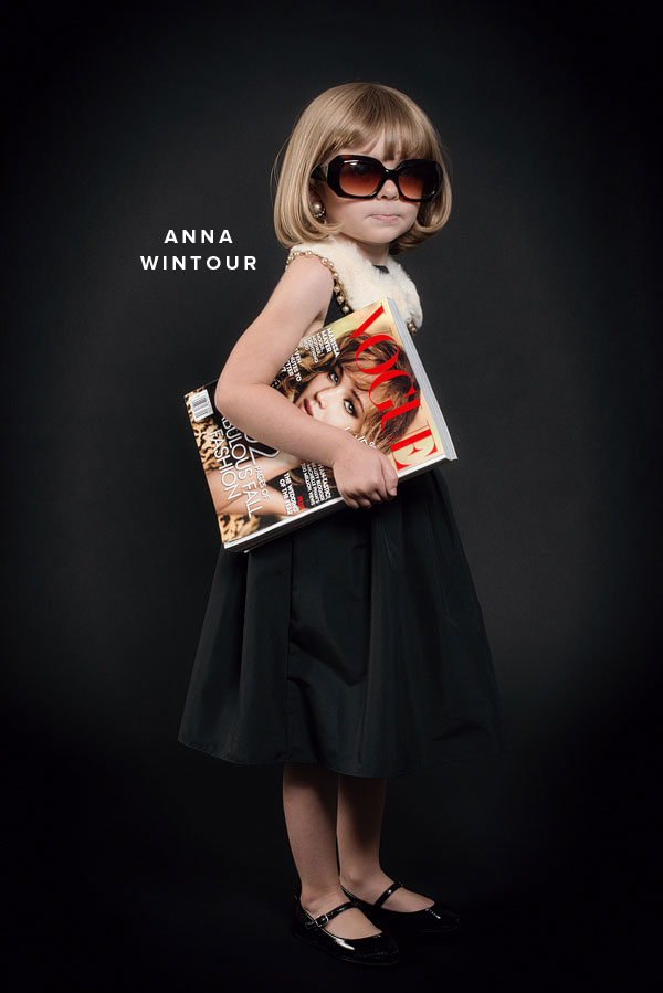 Anna Wintour child's costume