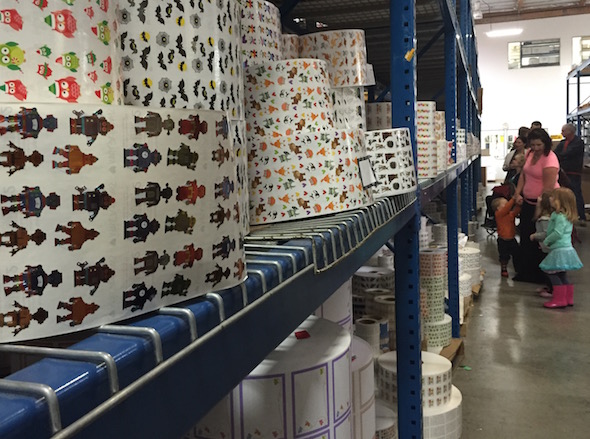 Mrs Grossmans Sticker Factory in Petaluma