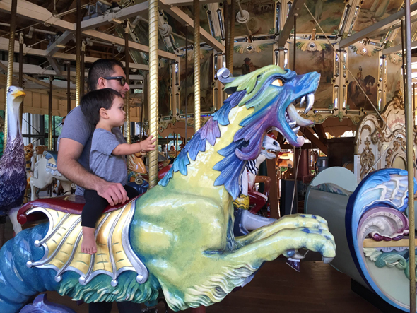 SF Children's Koret Playground carousel