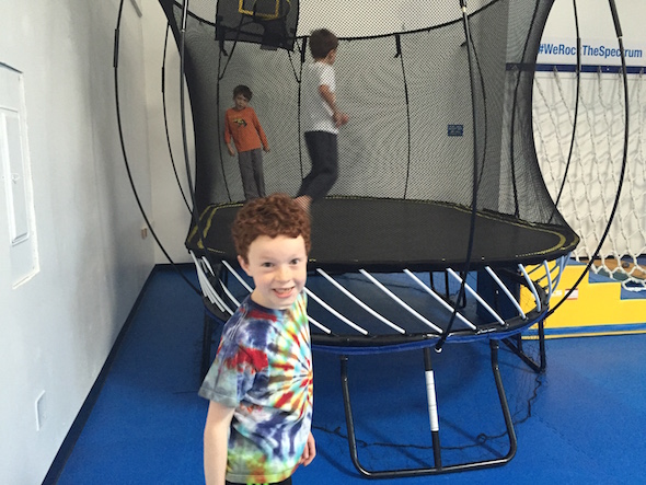 Kids Gym Berkeley trampoline