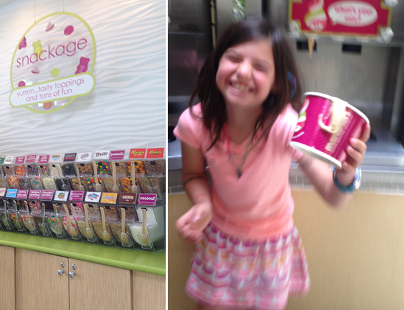 Frozen yogurt in Berkeley: Menchie's