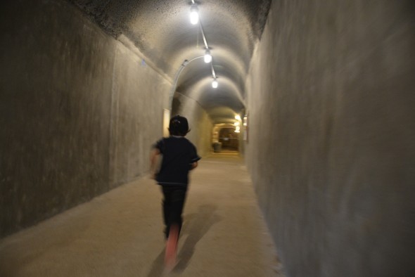 Exploring the Black Diamond Mines, photo by Annie Burke