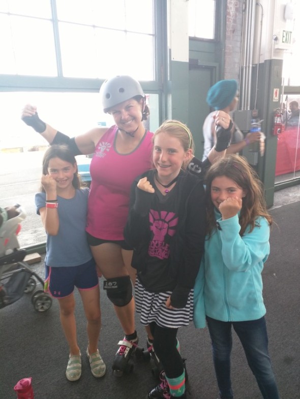 Bay Area Roller Derby, a kid report
