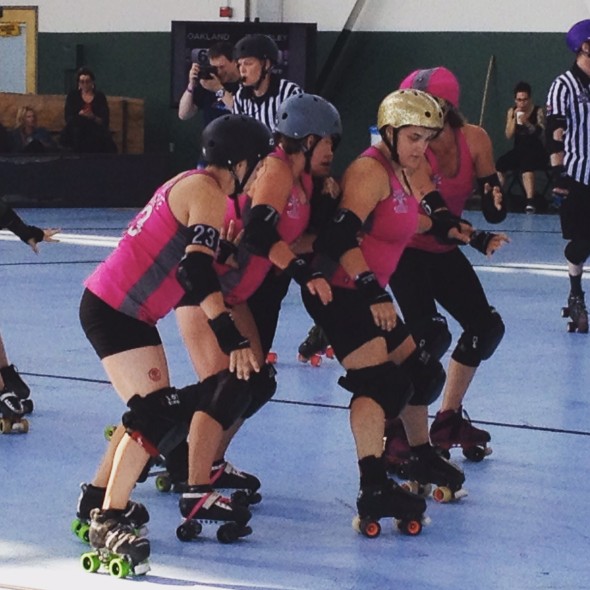 Bay Area Roller Derby, a kid report