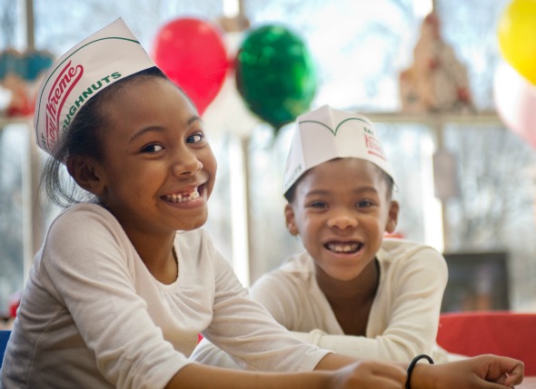 Krispy Kreme factories are a fun outing for kids
