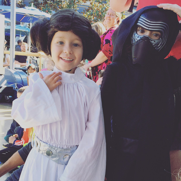 Star Wars at Disneyland: Galaxy's Edge 10 little-princess-leia