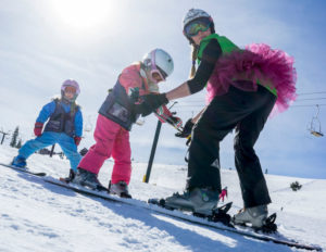 Tahoe Donner downhill ski lessons for kids