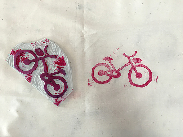 Block Printing Workshop Emeryville at Handcraft Studio School