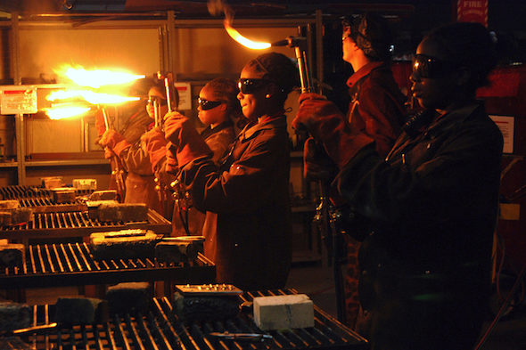Maker Classes, Camps, and Workshops for Kids 2 Gear Girls: Girls Welding Workshop at Crucible