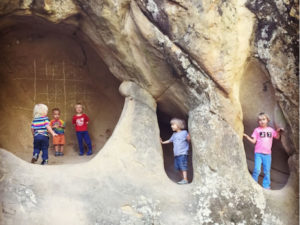 Climb in a cave at Rocky City