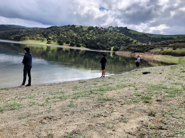 Fishing at Del Valle