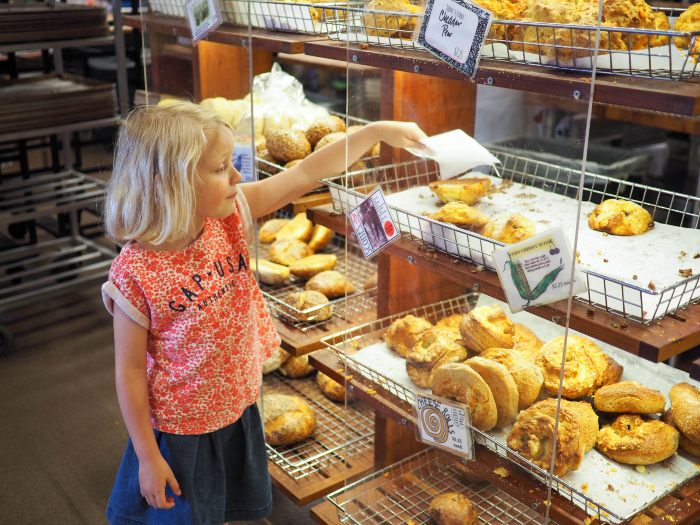 Berkeley's North Shattuck Neighborhood with Kids 2 Cheeseboard bakery has all kinds of baked goods