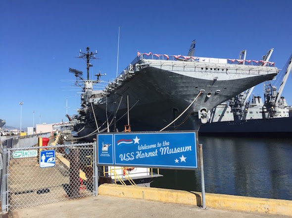 USS Hornet sleepover for you and your family