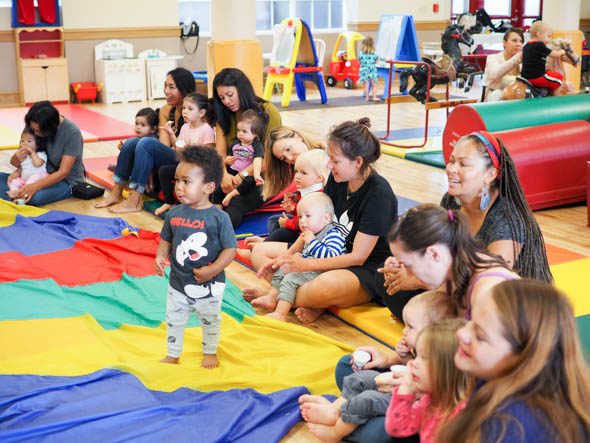 Oakland's Kindergym: circle time
