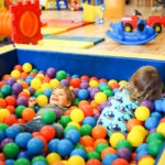 Oakland's Kindergym: ball pit