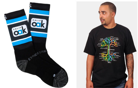 BART-themed clothes for Bay Area peeps