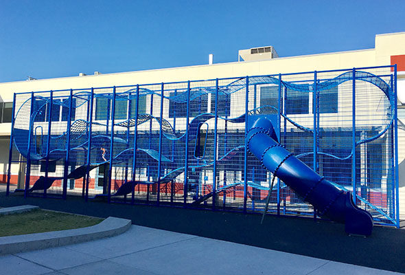 Emeryville's amazing vertical playground