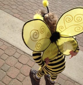 Bumblebee costume easy DIY