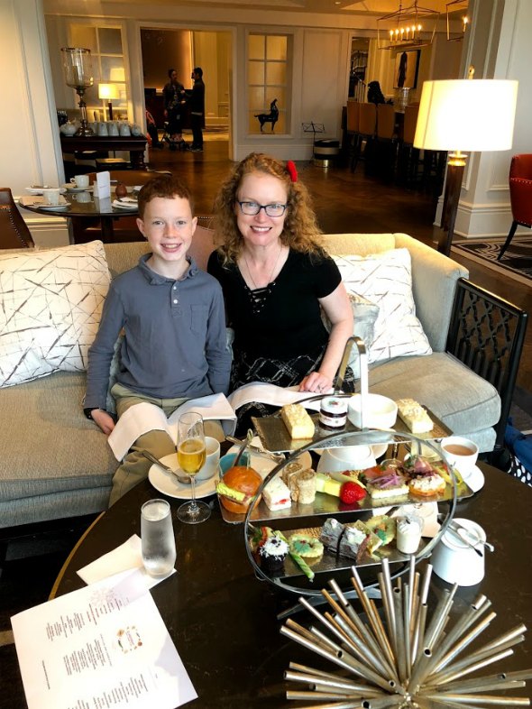 Holiday High tea at the Claremont