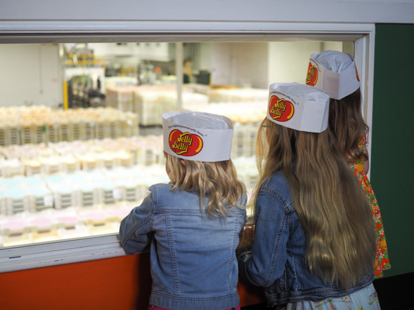 Tour the Jelly Belly factory in Fairfield